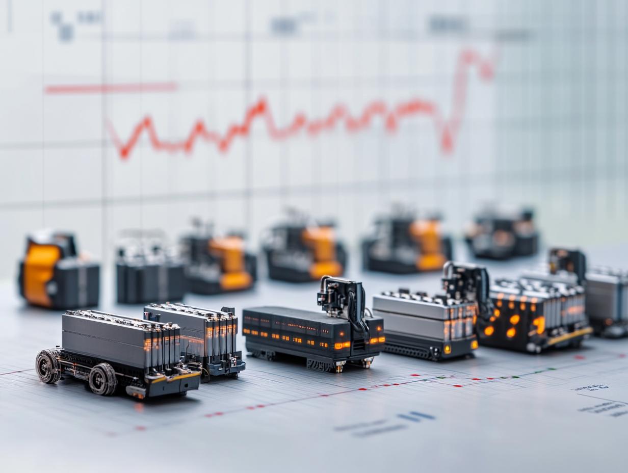 Энергоемкие тяговые батареи для склада