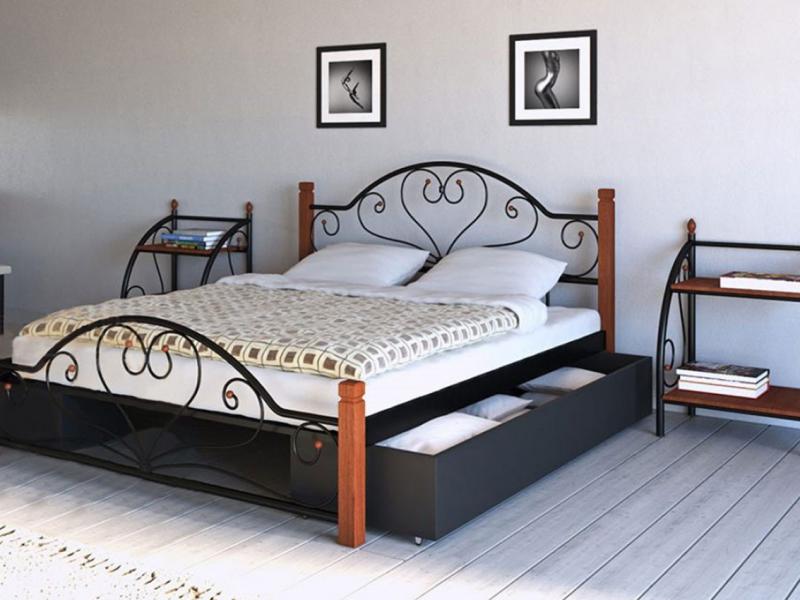 Металлические кровати для спальни