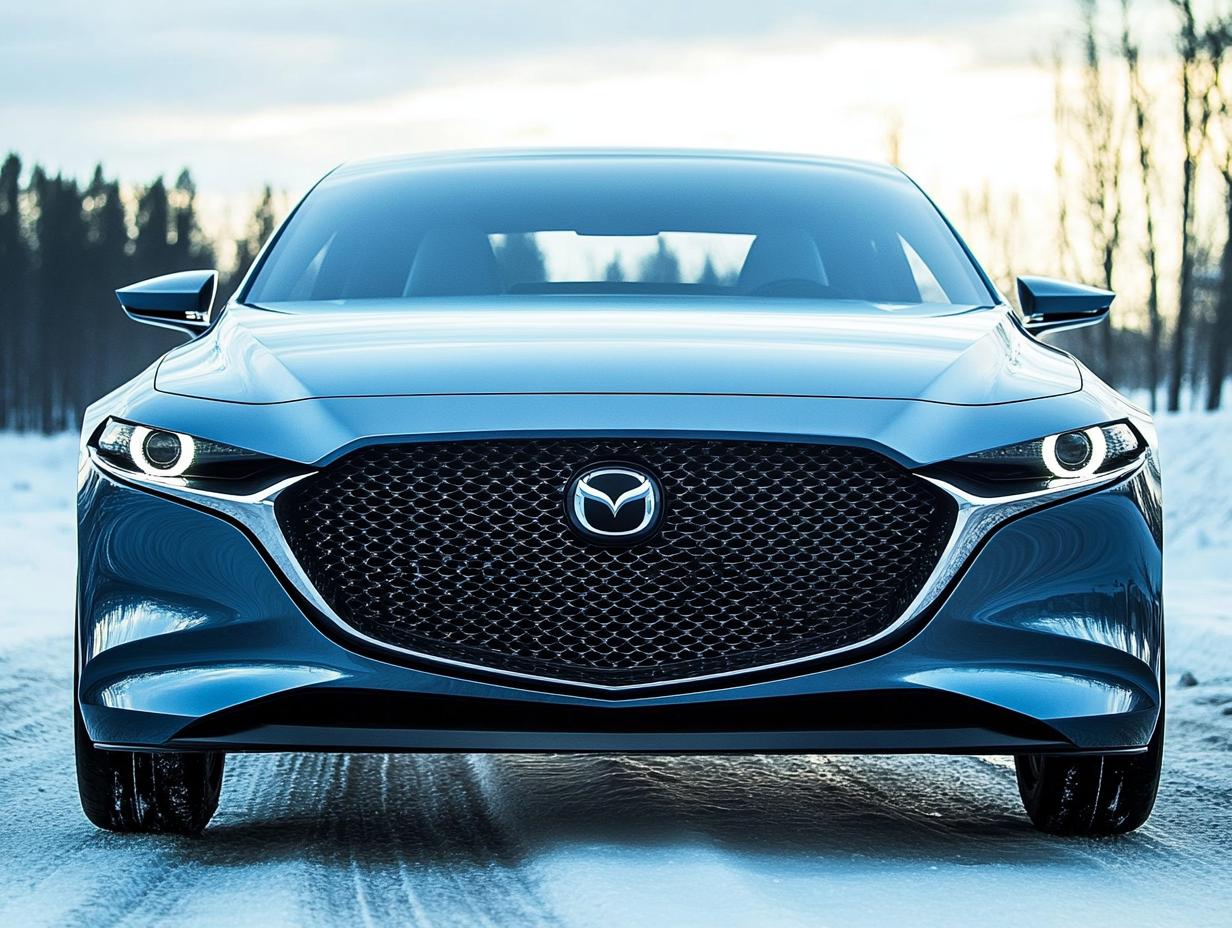 Решетка радиатора Mazda 3 BK