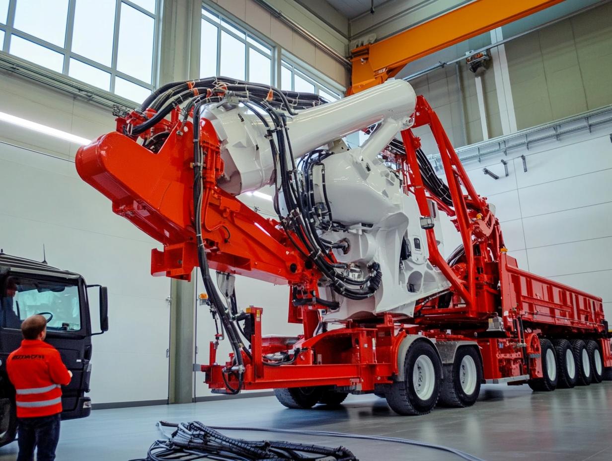 Инновационный автобетононасос Zoomlion 67X-6RZ на шасси SCANIA