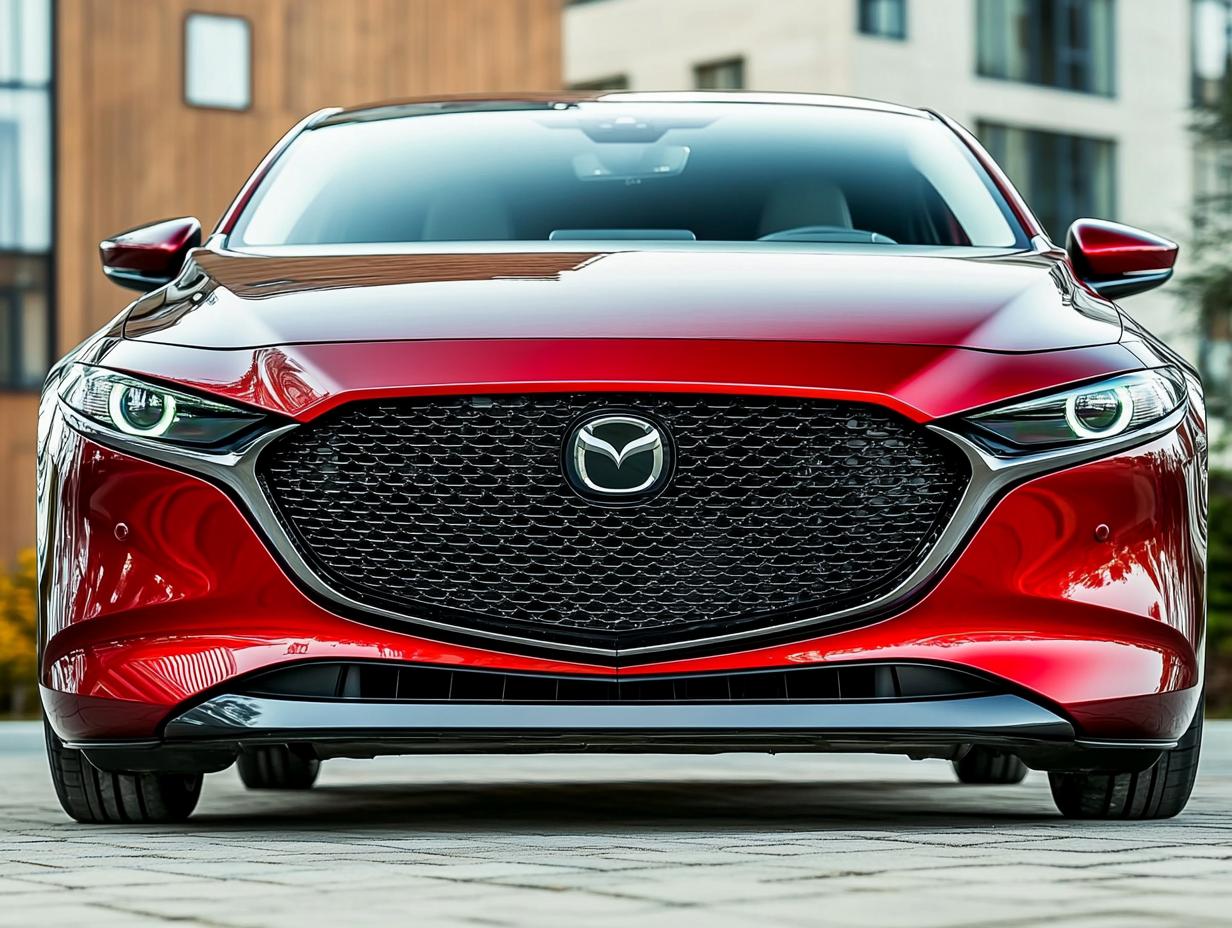 Решетка радиатора Mazda 3 BK