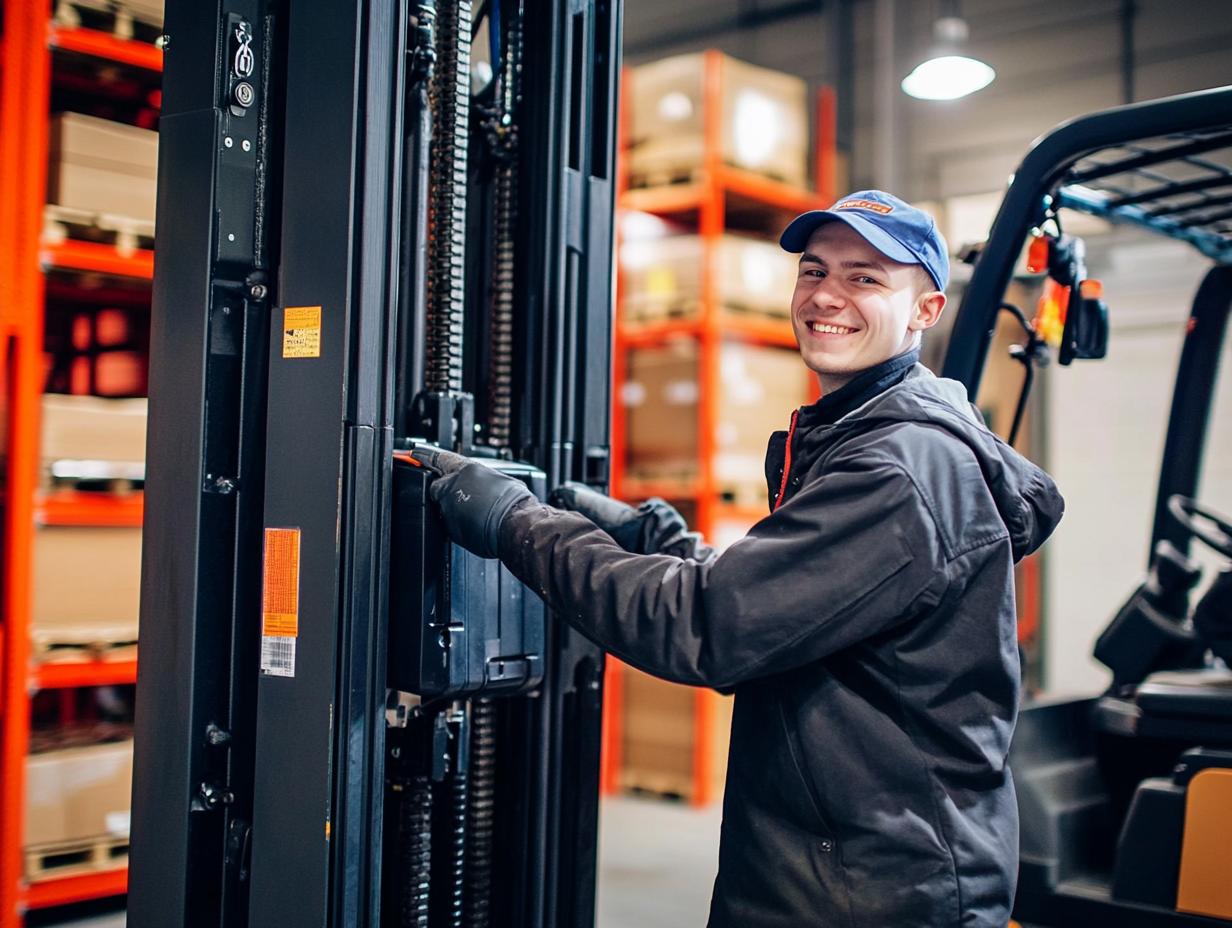 Энергоемкие тяговые батареи для склада