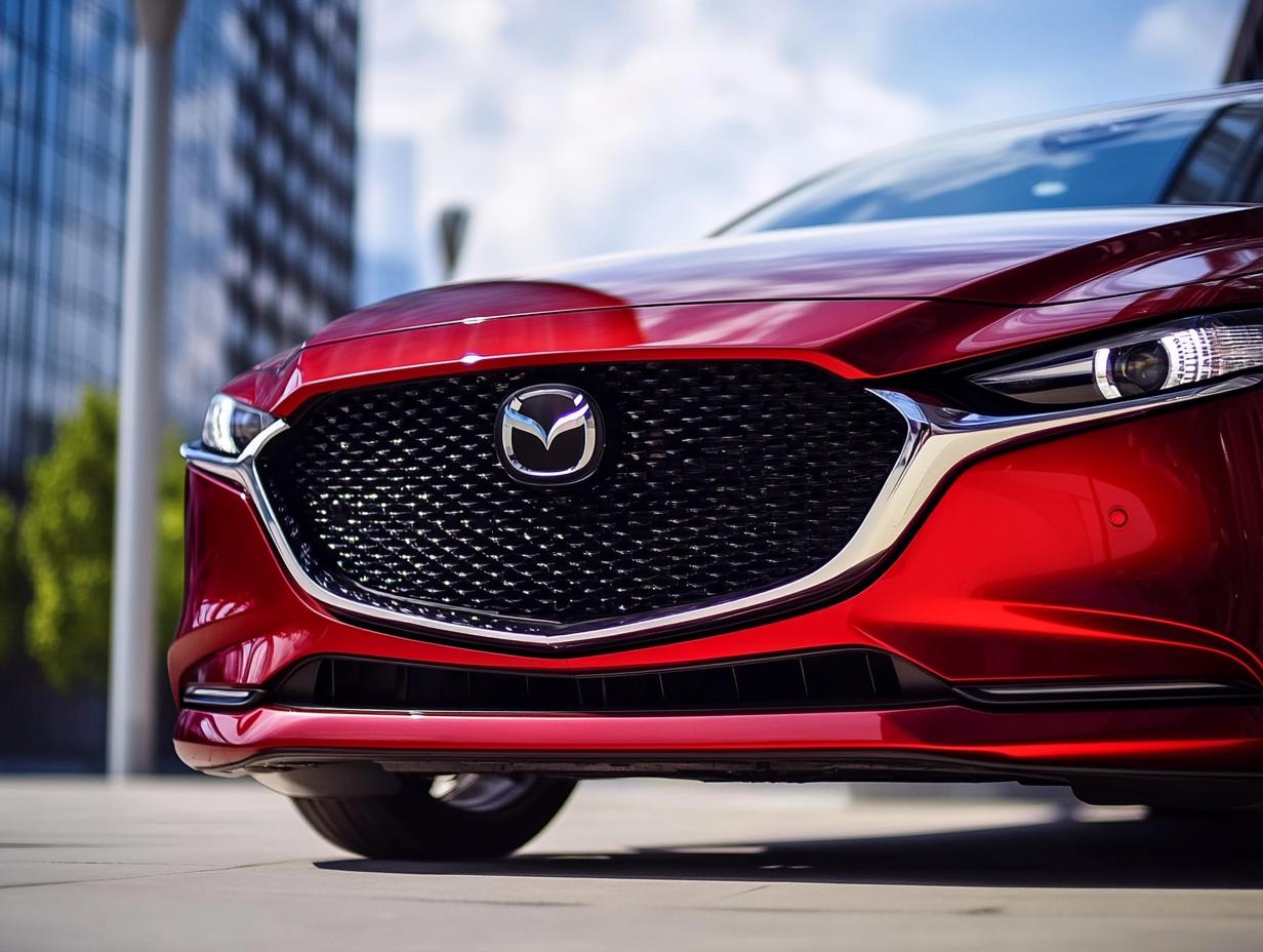 Решетка радиатора Mazda 3 BK