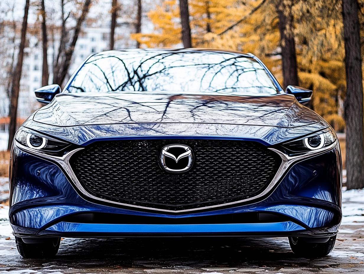 Решетка радиатора Mazda 3 BK