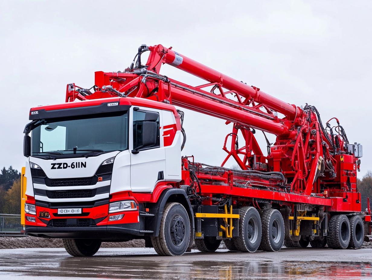 Инновационный автобетононасос Zoomlion 67X-6RZ на шасси SCANIA