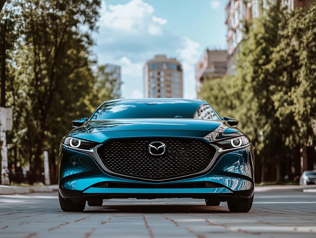 Решетка радиатора Mazda 3 BK